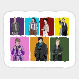 Sherlock & Friends Sticker